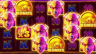 10$ SPINS ON BUFFALO KING! (MASSIVE WINS)