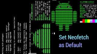 How to Set Neofetch as the Default Banner in Termux