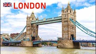 LONDON Tower Bridge Walking Tour - 4K UK Travel