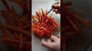 Хрустящая закуска к пенному из моркови