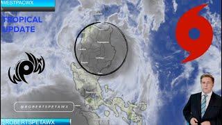 Tropical storm Kristine makes landfall over Luzon Philippines, Westpacwx Typhoon Update