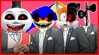 Thomas The Train.EXE & Sonic X.EXE & Tails.EXE & Siren Head.EXE - Meme Coffin Dance COVER