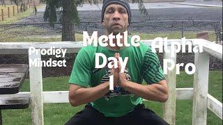 Body Weight Workout Challenge: Mettle, Day 1 Prodigy Mindset, Alpha Pro