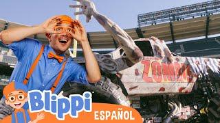 Blippi conduce un Monster Truck  | Blippi Español | Videos educativos para niños | Aprende y Juega