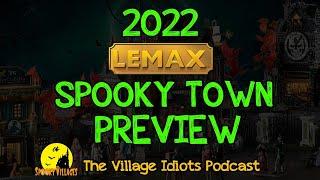 Lemax Spooky Town 2022 Preview - Including Michaels Exclusives!