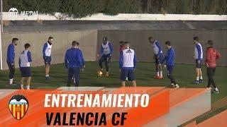 VALENCIA CF | FACUNDO RONCAGLIA Y RUBÉN SOBRINO COMPLETAN SU PRIMER ENTRENAMIENTO