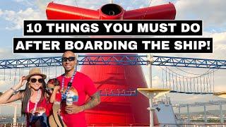 Carnival Cruise Embarkation Day Tips: 10 Things Smart Cruisers Do After Boarding the Ship