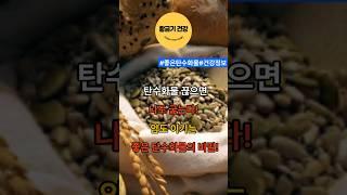탄수화물 끊으면 나도 굶는다! 암도 이기는 좋은 탄수화물의 비밀! #shorts #탄수화물 #건강 #건강정보 #암예방
