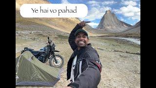 Manali to Zanskar Motorcycle Trip | SOLO CAMPING in Gonbo Rangjon