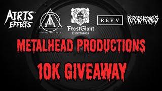 10,000 Subscriber Pedal Giveaway (Lichtlaerm, Airis Effects, Revv, Frost Giant, Peper's Pedals)