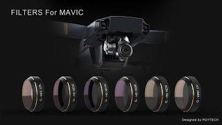 FILTERS for DJI MAVIC PRO  - Designed by PGYTECH