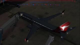 [FSX] QFA44 WADD-YSSY Arrival