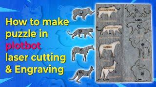 How to Make Wildlife Animal Puzzles Using a Laser Machine | Retech Lasers  #customizedgift #business