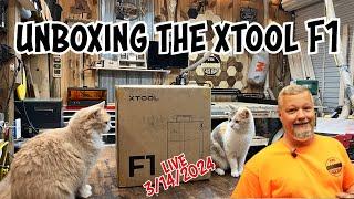 Unboxing the xTool F1- live 3/14/2024