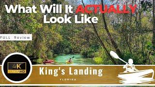 King's Landing Natures Theme Park - Apopka Florida FL - Kayak Canoe - Rock Spring Run River - Vlog