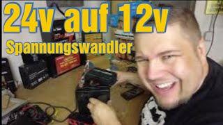 24V auf 12V Wechselrichter getestet | Ihr braucht keine 12v Anlage !