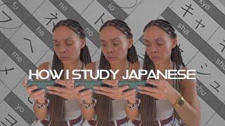 My beginner Japanese language self-study routine (to prepare for language school in Tokyo)