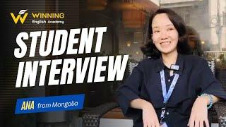 From Mongolia to Cebu: Ana's Unforgettable Journey at Winning English Academy 