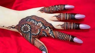 Eid special mehendi design/Stylish back hand mehendi design