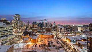 Inside A 2 Storey Calgary Penthouse With PANORAMIC City Views