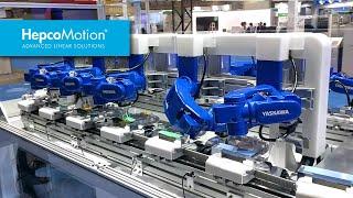 HepcoMotion - DTS2 in Kombination mit Robotern von Yaskawa | HepcoMotion-Fallstudie