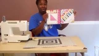 Easy Quilting: Joining Quilt As You Go Blocks!