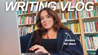 days in my life as a writer revising her first novel  writing vlog!