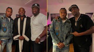 50 Cent Linked Up With Nas And Steve Stoute In Dubai Last Night And Performed His Hit Songs