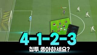 리뉴얼 된 4123 포메이션 | 스루패스만 했는데 챔스직행