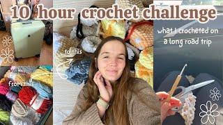 How much can I crochet on a 10 hour roadtrip?/  Etsy order , spring amigurumi , travel essentials