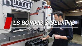 How to Machine a Chevrolet V8 Engine - Rottler F10XS Boring and Surfacing Machine