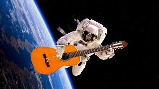 Astronaut Plays Musical Instruments on Space Station