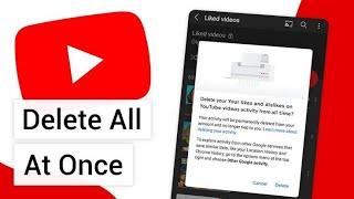 How To remove All Likes  On Youtube videos