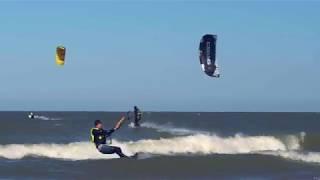 Manistee Media Autumn Lake Michigan Kiteboarding in Manistee