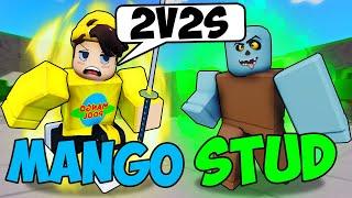 2v2ing with MANGOPOOL in Roblox The Strongest Battlegrounds