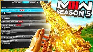 *NEW* BEST SETTINGS FOR MW3 After SEASON 5 UPDATE!  (Modern Warfare 3 Graphics, Controller, Console