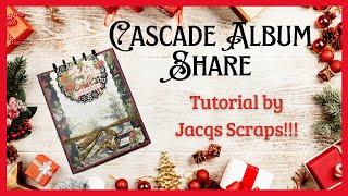 Cascade Album Share, a Tutorial by Jacqs Scraps for Country Craft Creations