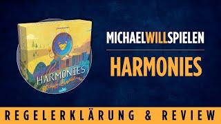 HARMONIES – Regelerklärung und Review – MICHAEL WILL SPIELEN