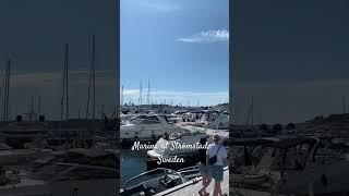 Marina at Strömstad, Sweden #travel #wanderlust #sweden #coastlife #boatlife