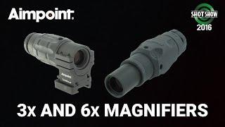 Aimpoint 3x and 6x Magnifiers - SHOT Show 2016