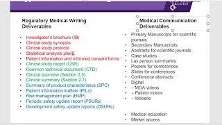 Demo Video for Medical Writing Course by Henry Harvin Education