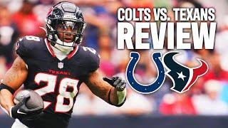 Joe Mixon delivers for the Texans again | Texans vs. Colts Week 8 NFL Review | PFF