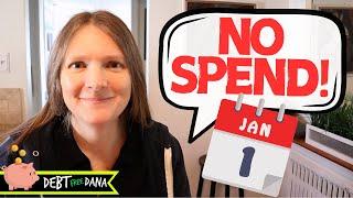 If I Started My First NO SPEND Month, I'd Do This (15 Rules to Follow for January 2025)