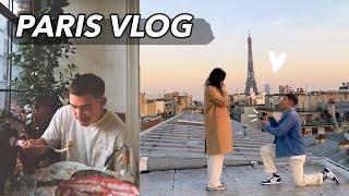 WE'RE ENGAGED!! A Week In Paris + 2 Days In London Travel Vlog 