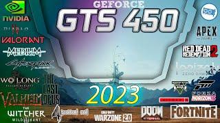 NVIDIA GTS 450 in 15 Games   | 2023-2024