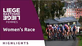 EPIC sprint finish! | Liege-Bastogne-Liege Femmes 2024 Highlights