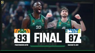 Panathinaikos - Maccabi 93-87 | Euroleague R9 Highlights | 12.11.2024