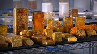 Shipwreck's $40M Gold Treasure on Display for First Time