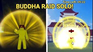 I SOLO BUDDHA RAID In Blox Fruits!