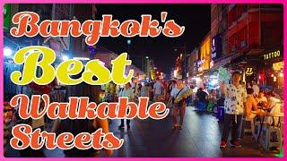 Bangkok's BEST Walkable Streets | Bangkok, Thailand Travel